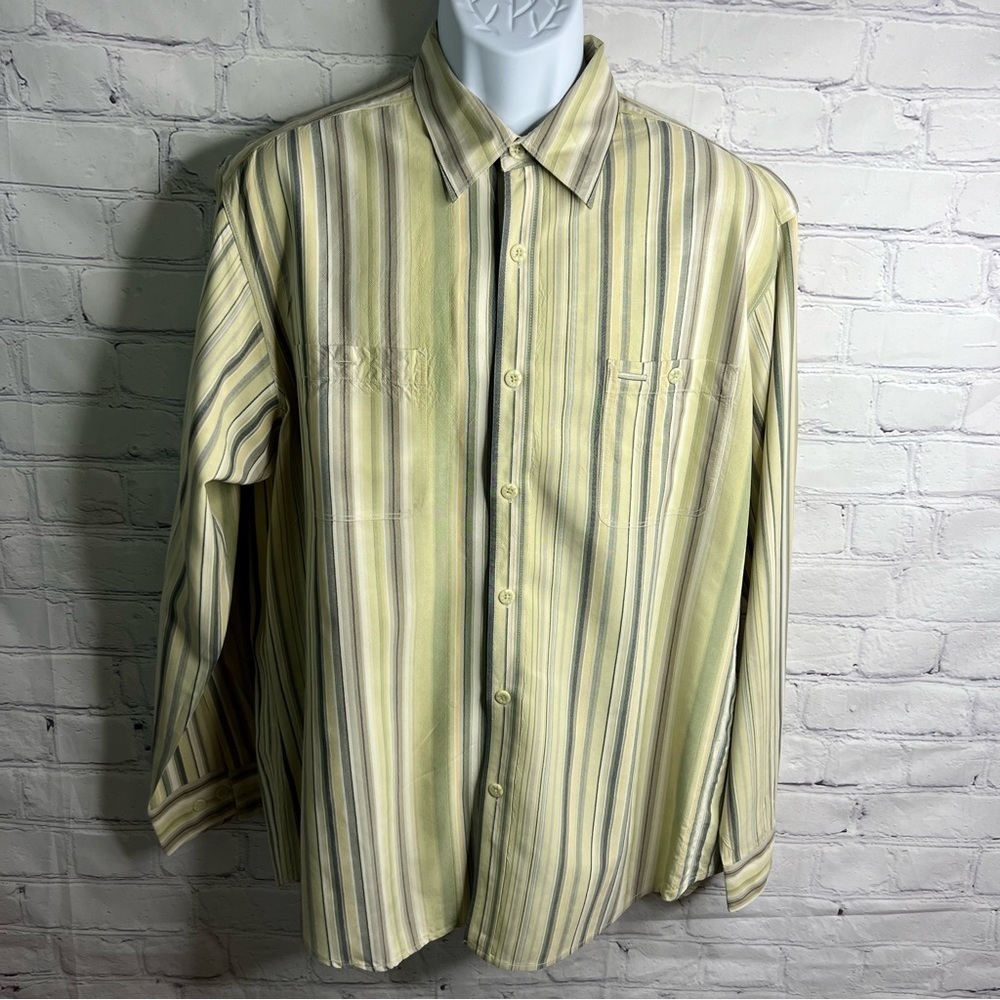 Tommy Bahama Vintage Silk Shirt Large
